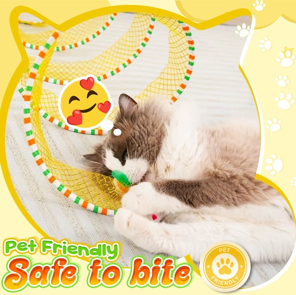 ComfortCornerUs™ Self-play Cat Hunting Spiral Tunnel Toy