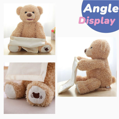 2025🐻 ToyTinker™ Peek-a-Buddy Singing Bear