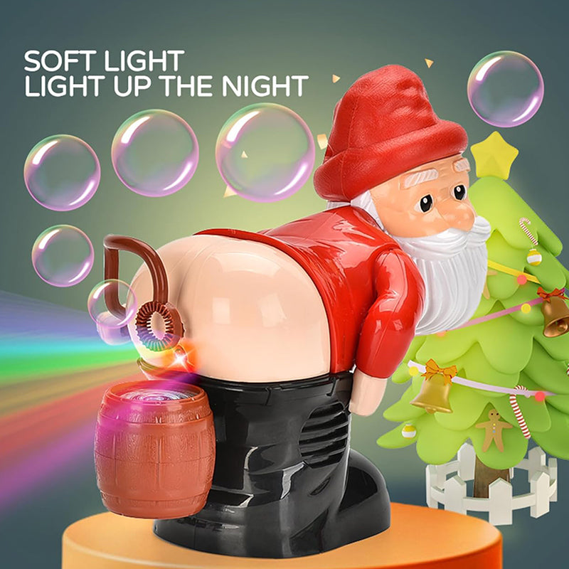 ComfortCornerUs™ Funny Santa Farting Bubble Maker