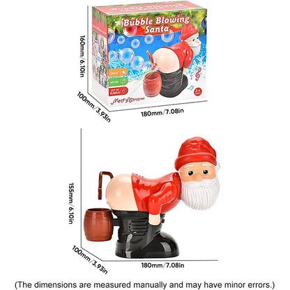 ComfortCornerUs™ Funny Santa Farting Bubble Maker